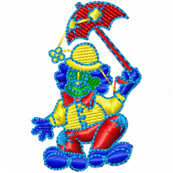 Joker Clowns Embroidery Design 12
